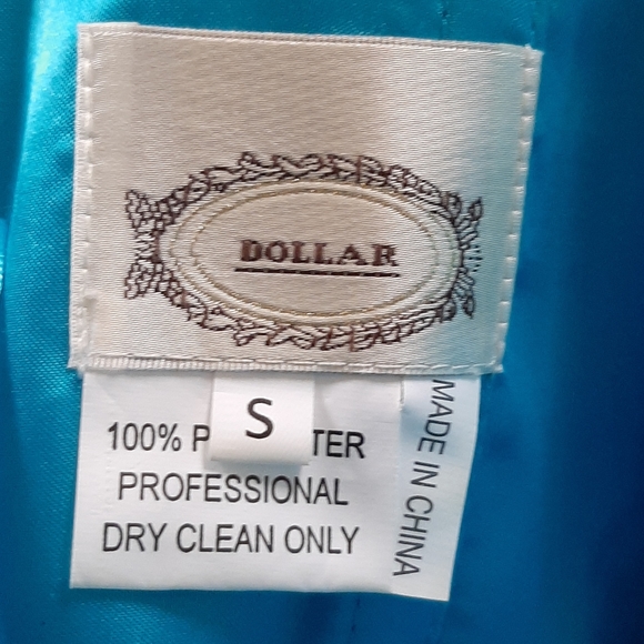 Blue ombre floor-length dress - Picture 5 of 5